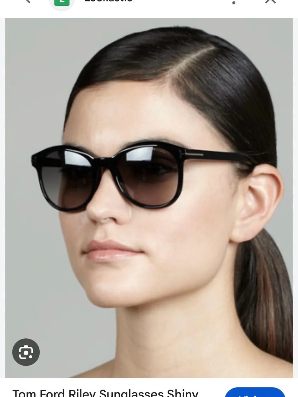 Tom Ford Women's Riley Tortoiseshell Sunglasses w/ Case